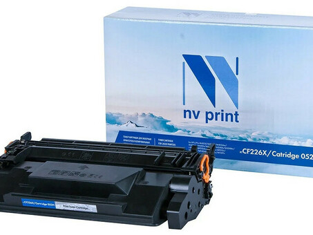 Картридж NVP совместимый NV-CF226X/NV-052H универсальные для HP/Canon LaserJet Pro M402d/ M402dn/ M402dn/ M402dne/ M402dw/ M402n/ M426dw/ M426fdn/ M426fdw/ LBP 212dw/ 214dw/ 215x/ MF 421dw/ 426dw/ 426x/ 428x/ 429x (9200k) (NV-CF226X/Canon 052H)