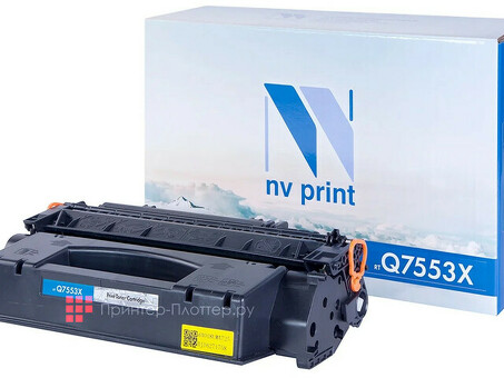 Картридж NVP совместимый NV-Q7553X для HP LaserJet M2727nf/ M2727nfs/ P2014/ P2015/ P2015dn/ P2015n/ P2015x (7000k) (NV-Q7553X)