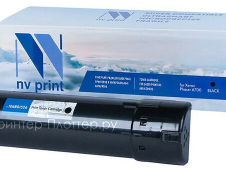 Картридж NVP совместимый NV-106R01526 Black для Xerox Phaser 6700 (18000k) (NV-106R01526Bk)