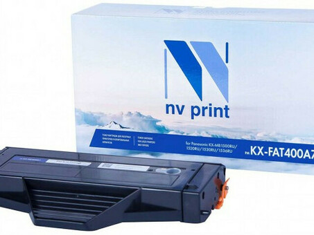 Картридж NVP совместимый NV-KX-FAT400A7 для Panasonic KX-MB1500RU/ MB1507RU/ MB1520RU/ MB1530RU/ MB1536RU (1800k) (NV-KXFAT400A7)