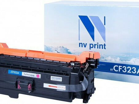 Картридж NVP совместимый NV-CF323A Magenta для HP Color LaserJet M680dn/ M680f/ M680z (16500k) (NV-CF323AM)