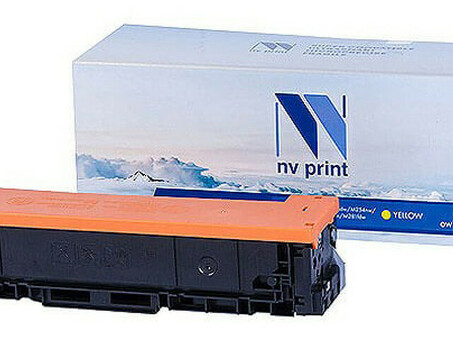 Картридж NVP совместимый NV-CF542A Yellow для HP Color LaserJet Pro M254dw/ M254nw/ M280nw/ M281fdn/ M281fdw (1300k) (NV-CF542AY)