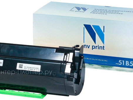 Картридж NVP совместимый NV-51B5X00 для Lexmark MS517/MX517/MS617/MX617 (20000k) (NV-51B5X00)