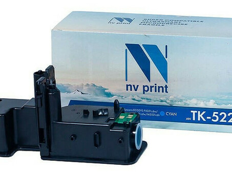 Картридж NVP совместимый NV-TK-5220 Cyan для Kyocera Ecosys M5521cdn/ M5521cdw/ P5021cdn/ P5021cdw (1200k) (NV-TK5220C)