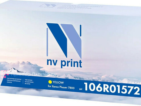 Картридж NVP совместимый NV-106R01572 Yellow для Xerox Phaser 7800 (17200k) (NV-106R01572Y)