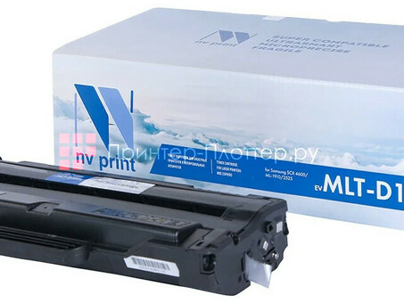 Картридж NVP совместимый NV-MLT-D105L для Samsung ML 1910/ 1915/ 2525/ 2525W/ 2540/ 2540R/ 2580/ 2580n/ SCX 4600/ 4623/ 4623f/ 4623fn/ 4623fw/ SF 650/ 650P (2500k) (NV-MLTD105L)