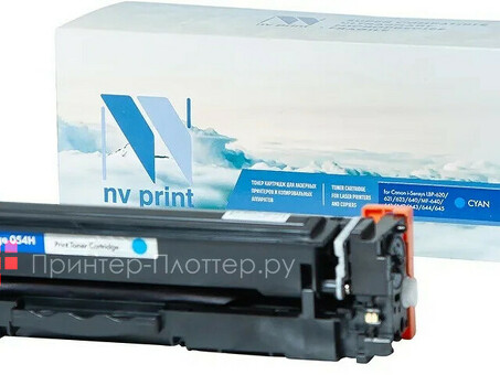 Картридж NVP совместимый NV-054H Cyan для Canon i-Sensys LBP-620/621/623/640/MF-640/641/642/643/644/645 (2300k) (NV-054HC)