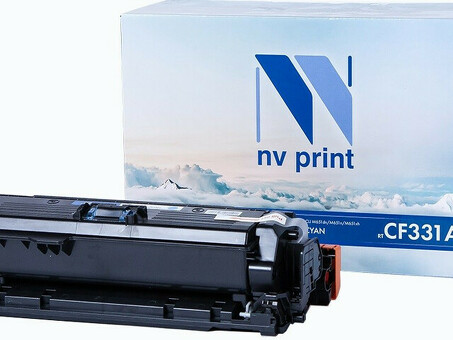 Картридж NVP совместимый NV-CF331A Cyan для HP Color LaserJet M651dn/ M651n/ M651xh (15000k) (NV-CF331AC)