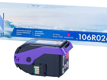 Картридж NVP совместимый NV-106R02610 Magenta для Xerox Phaser 7100 (9000k) (NV-106R02610M)