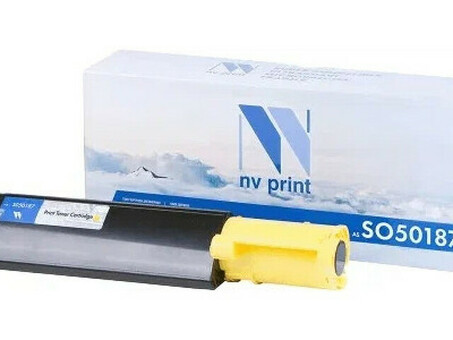 Картридж NVP совместимый NV-S050187 Yellow для Epson AcuLaser C1100/CX11N/CX11NF (4000k) (NV-S050187Y)