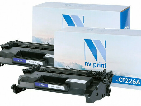 Картридж NVP совместимый NV-CF226A-SET2 для HP LaserJet Pro M402d/ M402dn/ M402dn/ M402dne/ M402dw/ M402n/ M426dw/ M426fdn/ M426fdw (3100k) (2 шт) (NV-CF226A-SET2)