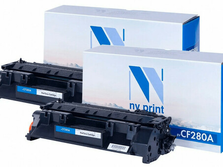 Картридж NVP совместимый NV-CF280A-SET2 для HP LaserJet Pro 400 MFP M425dn/ 400 MFP M425dw/ 400 M401dne/ 400 M401a/ 400 M401d/ 400 M401dn/ 400 M401dw (2700k) (2 шт) (NV-CF280A-SET2)