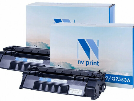 Картридж NVP совместимый NV-Q5949A-SET2 для HP LaserJet 1320/ 1320N/ 1160/ 1320NW/ 1320TN/ 3390/ 3392 (2500k) (2 шт) (NV-Q5949A-SET2)