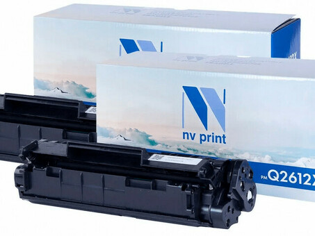 Картридж NVP совместимый NV-Q2612X-SET2 для HP LaserJet 1010/ 1012/ 1015/ 1018/ 1020/ 1022/ 3015/ 3020/ 3030/ 3050/ 3050Z/ 3052/ 3055/ M1005mfp (3000k) (2 шт) (NV-Q2612X-SET2)