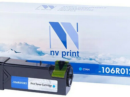 Картридж NVP совместимый Xerox 106R01282 Cyan для Phaser 6130 (1900k) (NV-106R01282C)