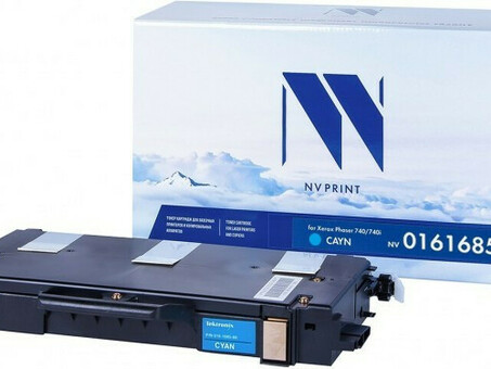 Картридж NVP совместимый NV-016168500 Cyan для Xerox Phaser 740/740i (5000k) (NV-016168500C)