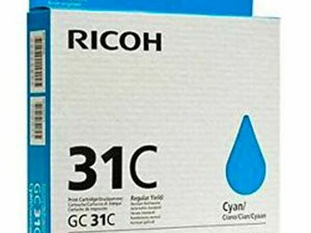 Картридж Ricoh Print Cartridge GC31C (cyan), 1920 стр. (405689)