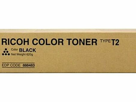 Тонер Ricoh Color Toner Cassette Type T2 (black), 25000 стр. (888483)