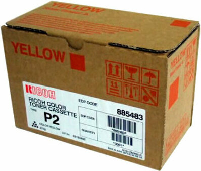 Тонер Ricoh Color Toner Cassette Type P2 (yellow), 10000 стр. (885483)