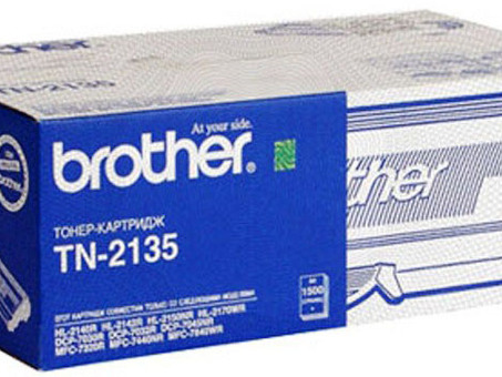 Тонер-картридж Brother TN-2135 (black), 1500 стр (TN2135)