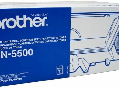 Тонер-картридж Brother TN-5500 (black), 12000 стр (TN5500)