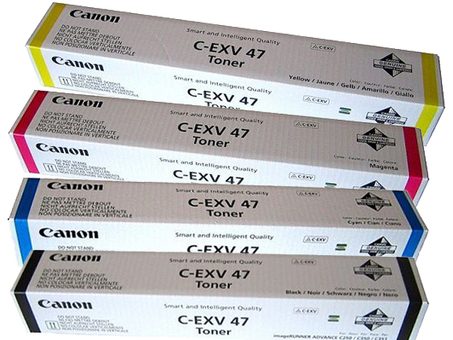 Тонер-картридж Canon C-EXV47 комплект (C,M,Y,K) 4шт