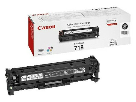 Тонер-картридж Canon 718 (black) (2662B002)