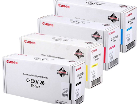 Тонер-картридж Canon C-EXV26 комплект (C,M,Y,K) 4шт