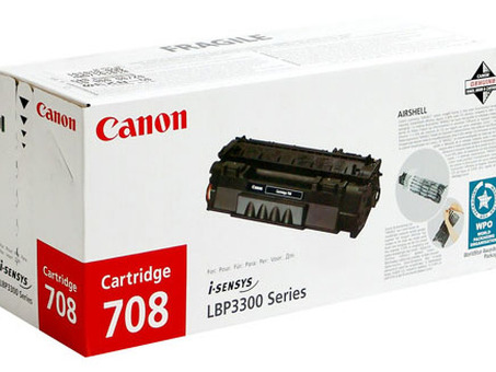 Тонер-картридж Canon 708 (black), 2500 стр (0266B002)