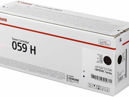 Тонер-картридж Canon Cartridge 059H (black), 15500 стр. (3627C001)