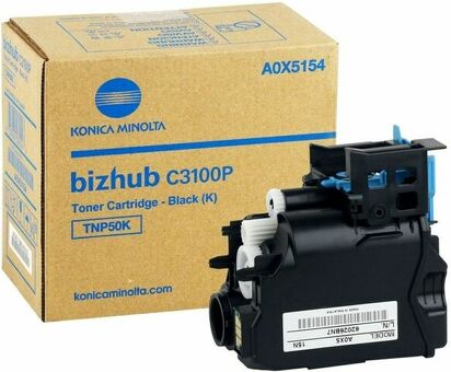 Тонер-картридж Konica Minolta Toner Cartridge TNP-50K (black), 5000 стр. (A0X5154)