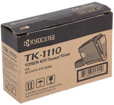 Тонер-картридж Kyocera Toner Kit TK-1110 (black), 2500 стр. (1T02M50NXV)