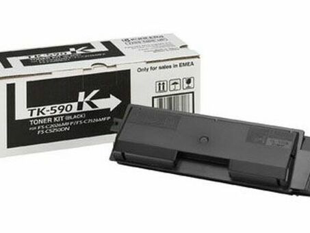 Тонер-картридж Kyocera Toner Kit TK-590K (black), 7000 стр. (1T02KV0NL0) (1T02KV0NL0)