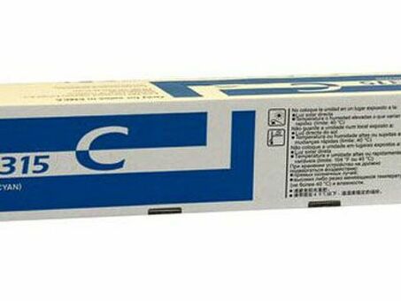 Тонер-картридж Kyocera Toner Kit TK-8315C (cyan), 6000 стр. (1T02MVCNL0)