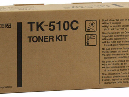 Тонер-картридж Kyocera Toner Kit TK-510С (cyan), 8000 стр. (1T02F3CEU0)