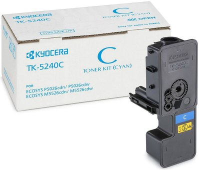 Тонер-картридж Kyocera Toner Kit TK-5240C (cyan), 3000 стр. (1T02R7CNL0)