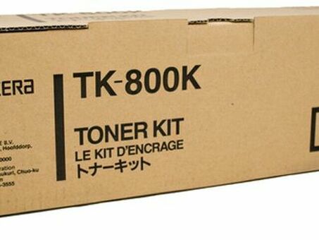 Тонер-картридж Kyocera Toner Kit TK-800K (black), 25000 стр. (370PB0KL)