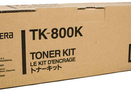 Тонер-картридж Kyocera Toner Kit TK-800K (black), 25000 стр. (370PB0KL)