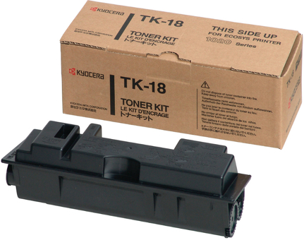 Тонер-картридж Kyocera Toner Kit TK-18H (black), 7200 стр. (1T02FM0EU0)