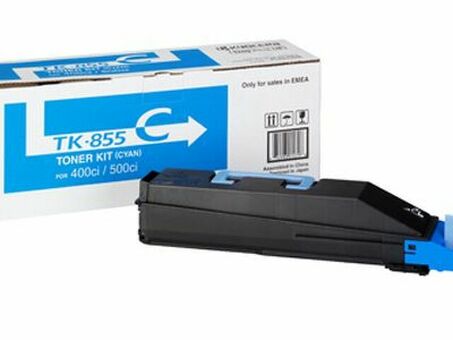 Тонер-картридж Kyocera Toner Kit TK-855C (cyan), 18000 стр. (1T02H7CEU0)