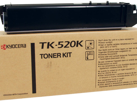 Тонер-картридж Kyocera Toner Kit TK-520K (black), 6000 стр. (1T02HJ0EU0)