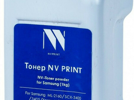 Тонер NV PRINT NV-Samsung (1кг) для ML-2160/ML-2165/ML-2165W/SCX-3400/3400F/3405/3405F/3405FW/3405W/ Xpress M2020/M2020W/M2070/M2070W/M2070FW (Китай) (NV-Samsung (1кг))