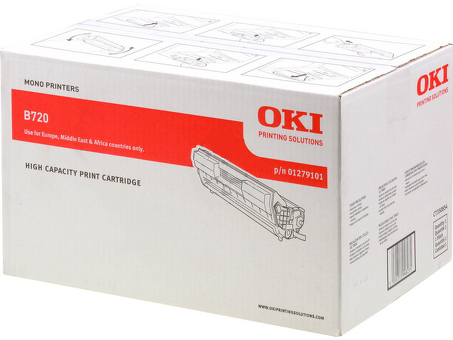 Тонер-картридж OKI Print Cartridge TONER-B (1279101), 20000 стр. (01279101)