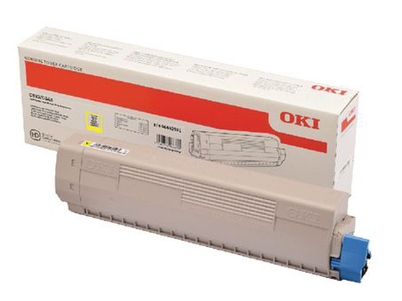 Тонер-картридж OKI Toner-Y-C823 (yellow), 7000 стр. (46471105)