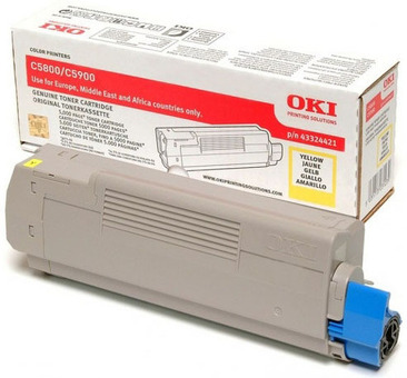 Тонер-картридж OKI Toner Cartridge TONER-Y (43324421) (43324421)