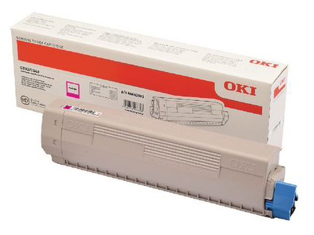 Тонер-картридж OKI Toner-M-C823 (magenta), 7000 стр. (46471106)