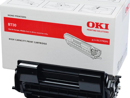 Тонер-картридж OKI Print Cartridge TONER-B (1279201), 25000 стр. (01279201)