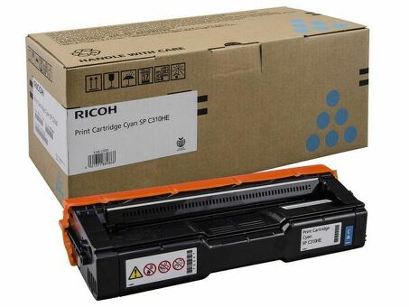 Тонер-картридж Ricoh Toner Cartridge SPC310HE (cyan), 6000 стр. (407637)