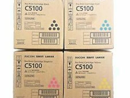 Тонер Ricoh Toner Type C5100 комплект (C,M,Y,K), 4шт