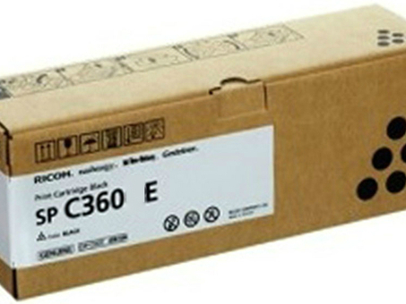 Тонер-картридж Ricoh Print Cartridge SP C360E (black), 2500 стр. (408188)